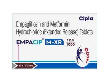 EMPACIP M XR 12.5/1000 Tab 10's