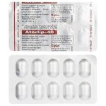ATORLIP 40MG TAB