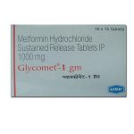GLYCOMET 1GM TAB